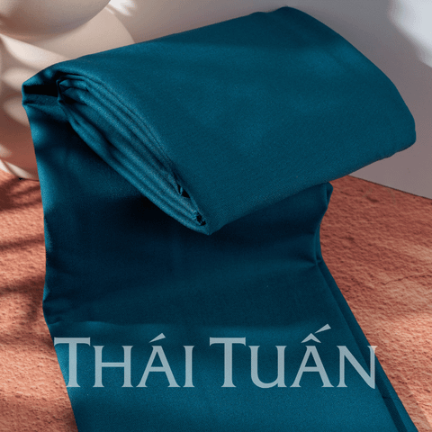 APTL250273 Vải Kaki Trơn Cao Cấp Màu Xanh Sáng Khổ 1m50 x Dài 1m3