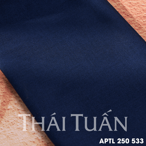 APTL250553 Vải Kaki Trơn Cao Cấp Màu Xanh Đậm Khổ 1m50 Dài 1m3