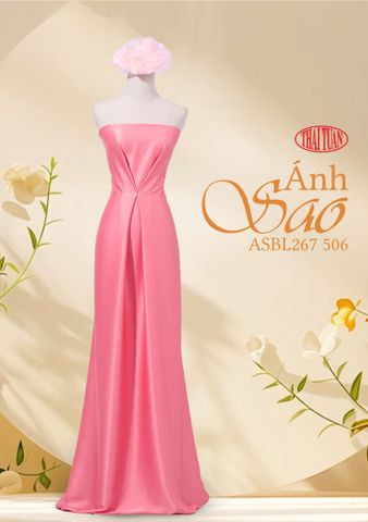Vải Lụa Ánh Sao Màu Hồng ASBL267506