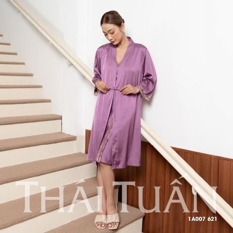 1A007621 Set Đầm Ngủ Nữ Viền Ren