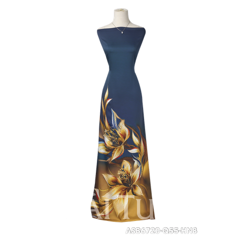 Vải Áo Dài Kháng Khuẩn Dạ Lan Cao Cấp Khổ 1m50 x Dài 2m3 ASBA720053HN8