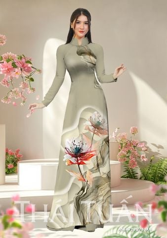 Vải Vạn Hoa Đính Đá Cao Cấp 1m50 x 2m3 ASB6720T41IXN