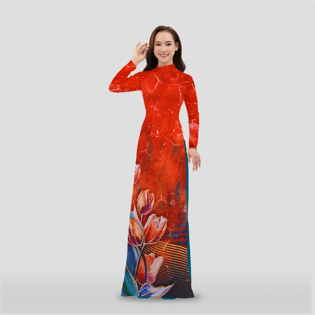 Vải Áo Dài Đính Đá Hương Thơm Kháng Khuẩn Cao Cấp Khổ 1m5x2m3 ASB6720M82FN7