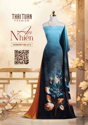 ASB6720V43LCL Vải Áo Dài Satin Hương Thơm Kháng Khuẩn Khổ 1m50 x Dài 2m3
