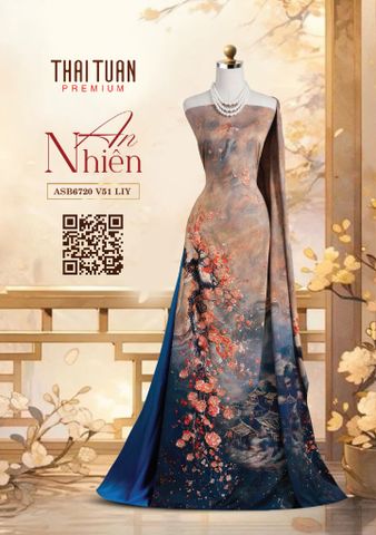 ASB6720V51LIY Vải Áo Dài Satin Hương Thơm Kháng Khuẩn Khổ 1m50 x Dài 2m3