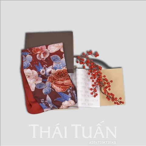 Vải Áo Dài Đính Đá Hương Thơm Kháng Khuẩn Cao Cấp Khổ 1m5x2m3 ASB6720K72EKQ