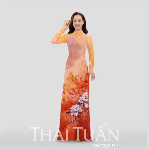 Vải Áo Dài Đính Đá Hương Thơm Kháng Khuẩn Cao Cấp Khổ 1m5x2m3 ASB6720L81FN8