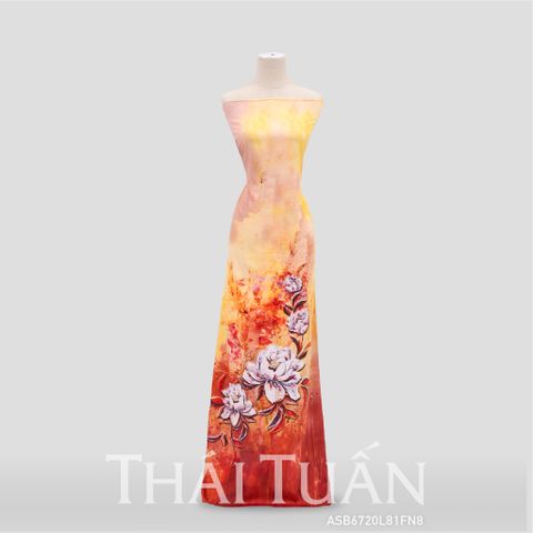 Vải Áo Dài Đính Đá Hương Thơm Kháng Khuẩn Cao Cấp Khổ 1m5x2m3 ASB6720L81FN8