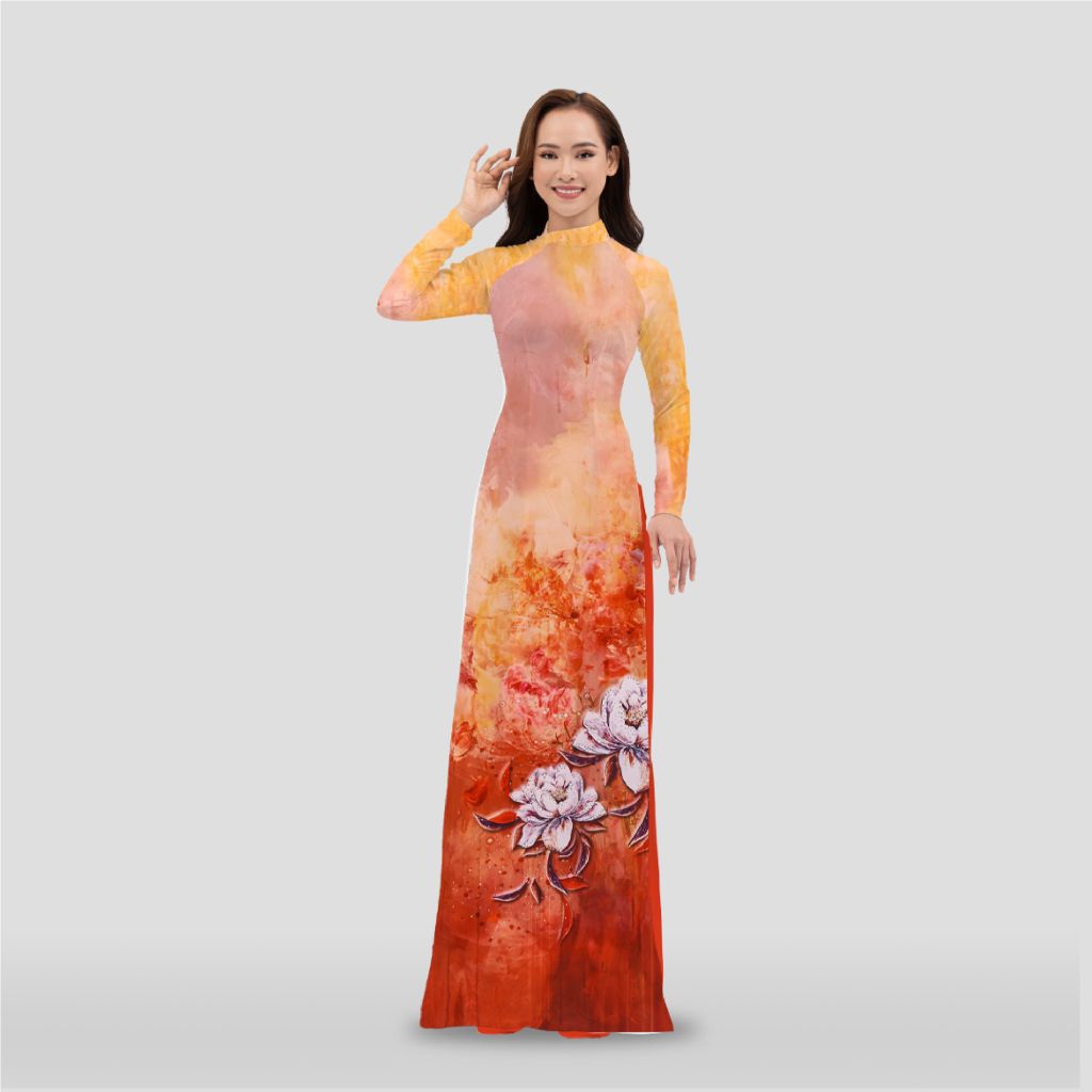 Vải Áo Dài Đính Đá Hương Thơm Kháng Khuẩn Cao Cấp Khổ 1m5x2m3 ASB6720L81FN8