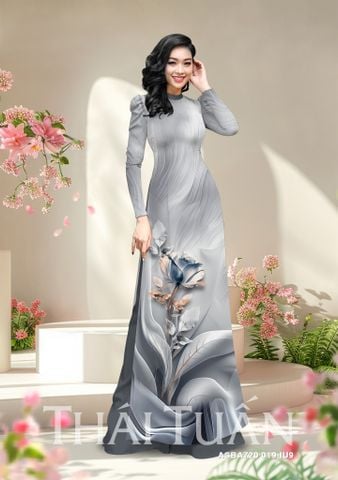 ASB6720S81IU9 Vải Vạn Hoa Đính Đá Cao Cấp 1m50 x 2m3