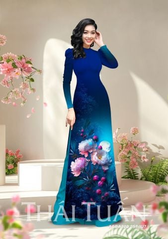 ASB6720S78IU7 Vải Vạn Hoa Đính Đá Cao Cấp 1m50 x 2m3