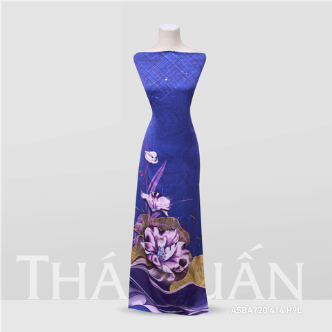 ASBA720414H9L Vải Kháng Khuẩn Hương Thơm Cao Cấp Màu Ánh Tím Khổ 1m50 x Dài 2m3