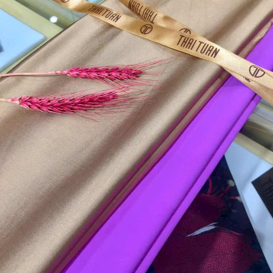 ASBL250-012 Vải Lụa Trơn Rayon Co Giãn Khổ 1m50 x 2m