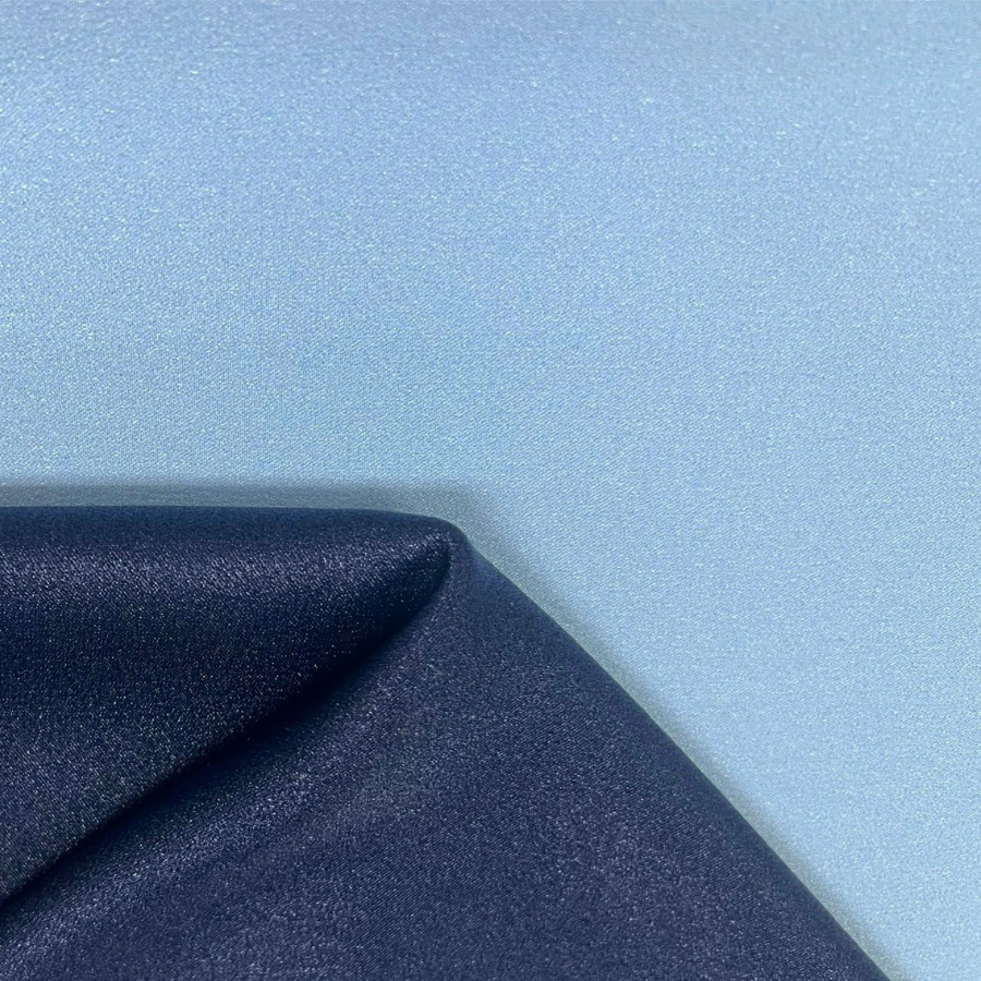 ASBL267010 Vải Lụa Ánh Sao Trơn Xanh Nhạt