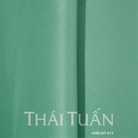 ASBL267013 Vải Lụa Ánh Sao Xanh Ngọc