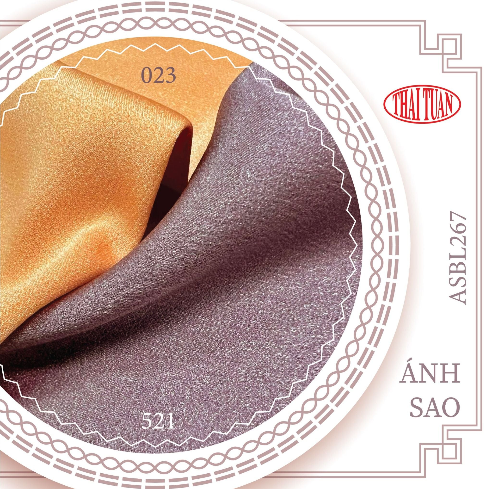 Vải Lụa Ánh Sao Màu Hồng Ruốc ASBL267521