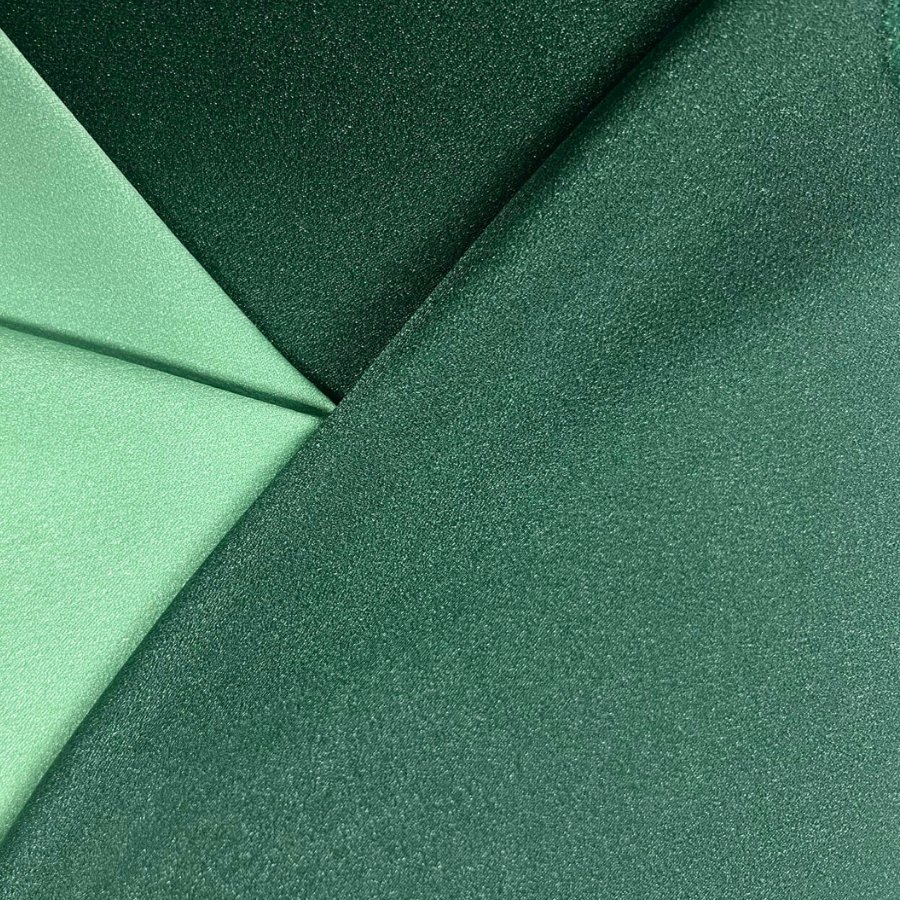 ASBL267024 Vải Lụa Ánh Sao Màu Xanh Lá