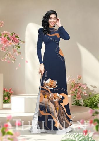 ASB6720T40IXT Vải Vạn Hoa Đính Đá Cao Cấp 1m50 x 2m3