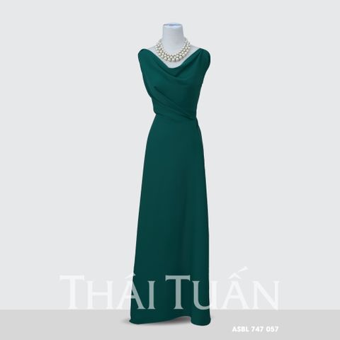 ASBL747057 Vải Lụa Tuyết Giang Màu Xanh 1m2