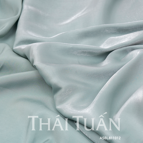 ASBL811012 Vải Trơn Màu Xanh Ghi - 2 Mét