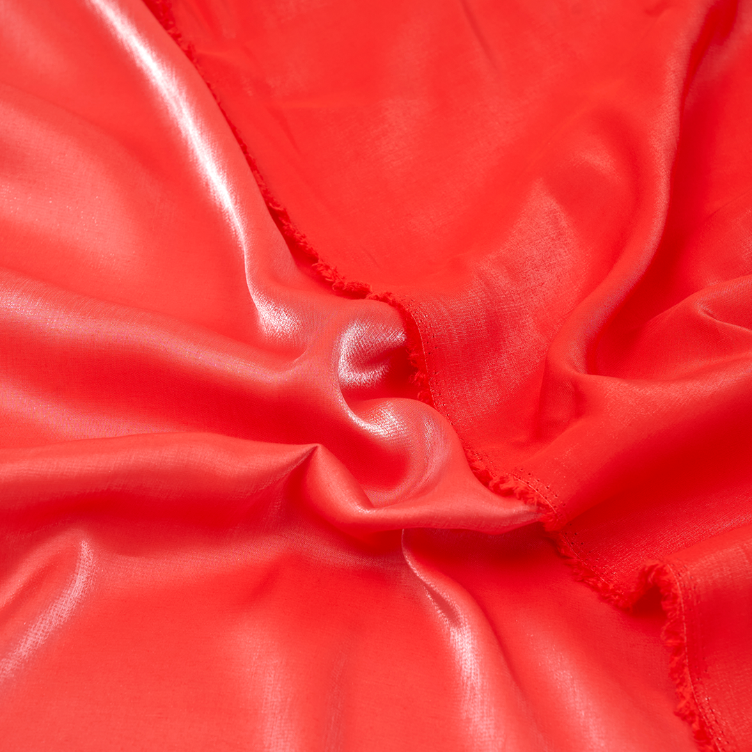 ASBL811041 Vải Trơn Màu Đỏ Cam