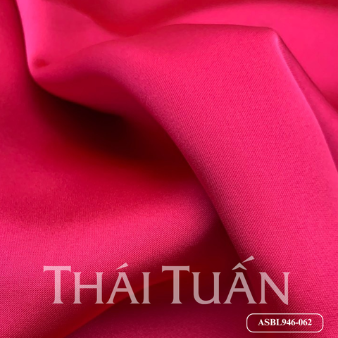 ASBL946062 Vải Trơn Satin Đẹp Màu Hồng Sen Khổ 1m50