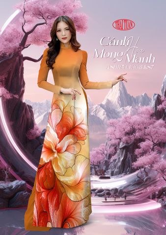 ASBR533608KS7 Vải Áo Dài Sắc Phương Nam Kháng Khuẩn Khổ 1m50 x 2m1