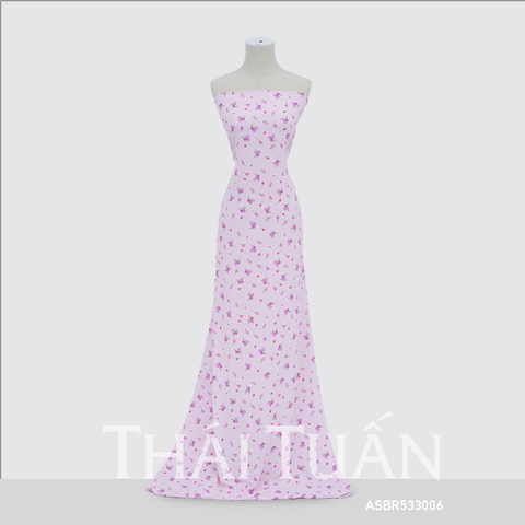 ASBR533006FM7 Vải In Họa Tiết Hoa Lá Kháng Khuẩn Khổ 1m50 x 2m1