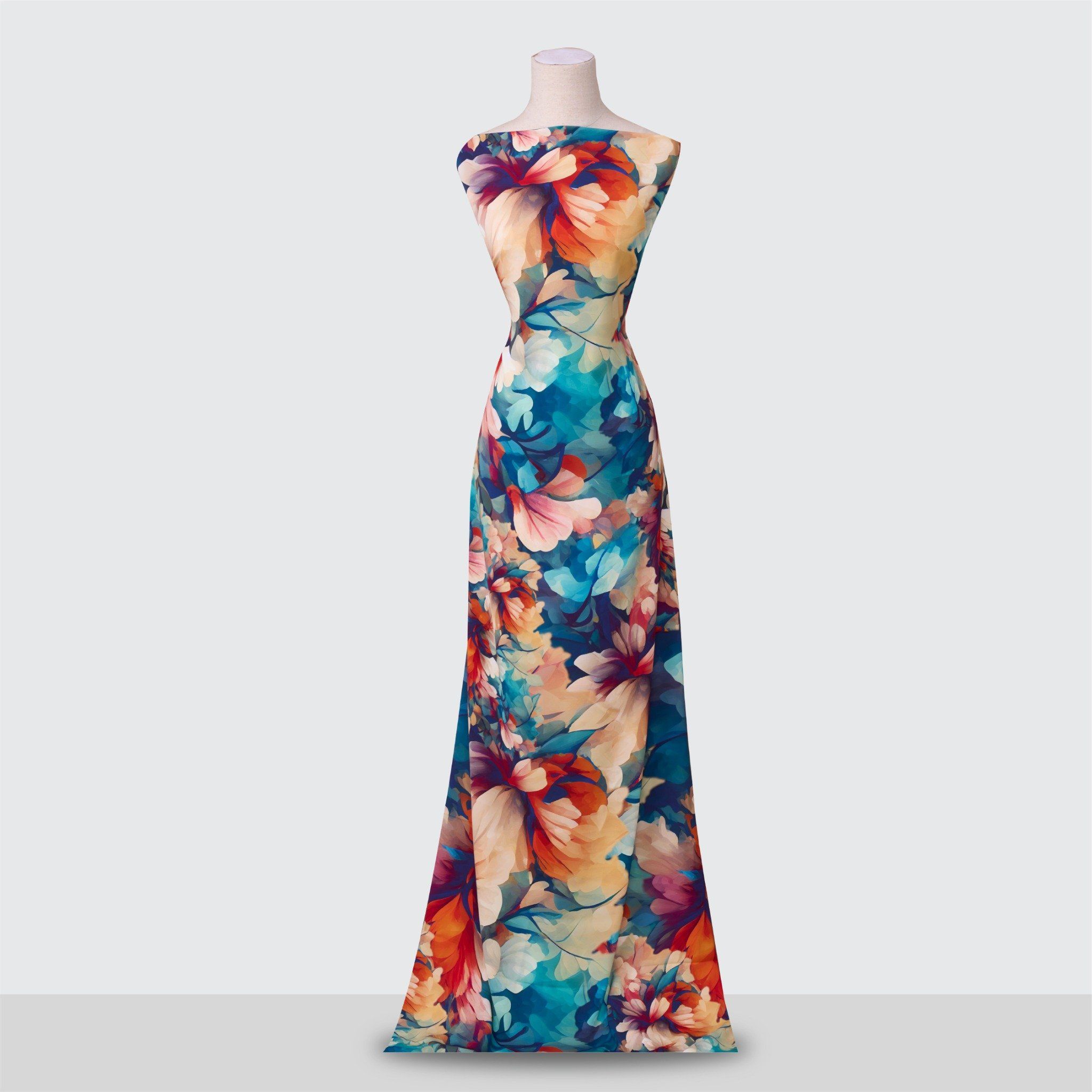 ASBR533242H0M Vải In Bông Đều Kháng Khuẩn Khổ 1m50