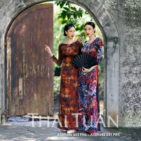 Vải In Hoa Văn Đều Cao Cấp Hồng Đỏ ASBR686031FRX