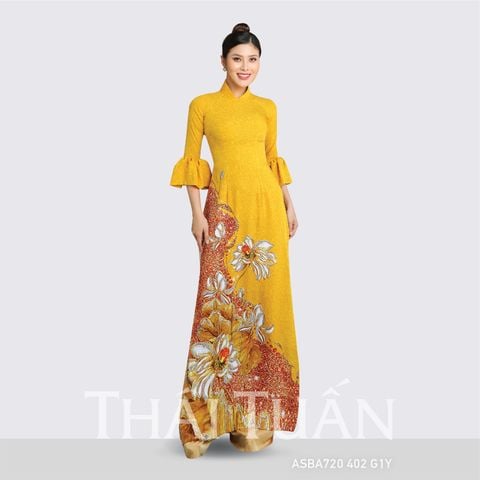 Vải Áo Dài Satin Hương Thơm Kháng Khuẩn Khổ 1mx2m3 ASBA720402DG1