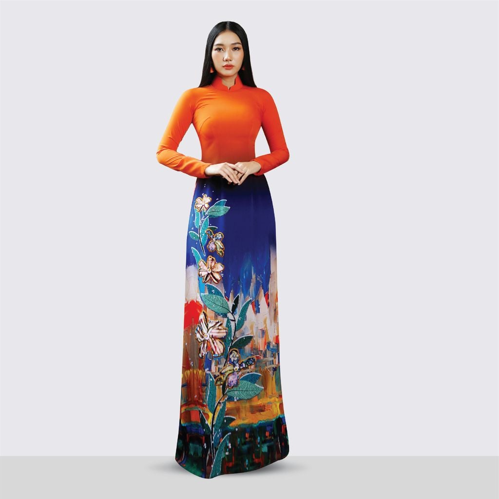Vải Áo Dài Satin Hương Thơm Kháng Khuẩn Khổ 1mx2m3 ASBA720435DFX
