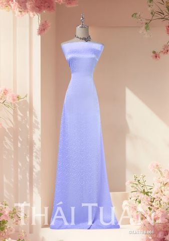CTJN123201 Vải Gấm Hoa Tuyết Màu Trắng Sáng Khổ 1m15 x 2m2