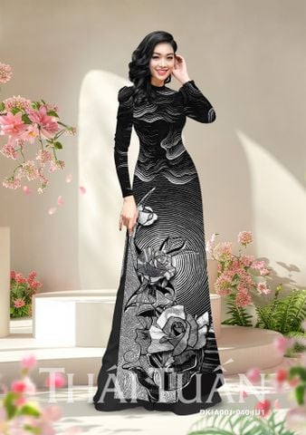 DKIA001040IU1 Vải Vạn Hoa Kim Tuyến Cao Cấp 1m50 x 2m3