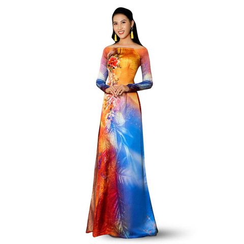 Vải Áo Dài Kim Tuyến Cao Cấp 1m5x2m3 DKIA001XF