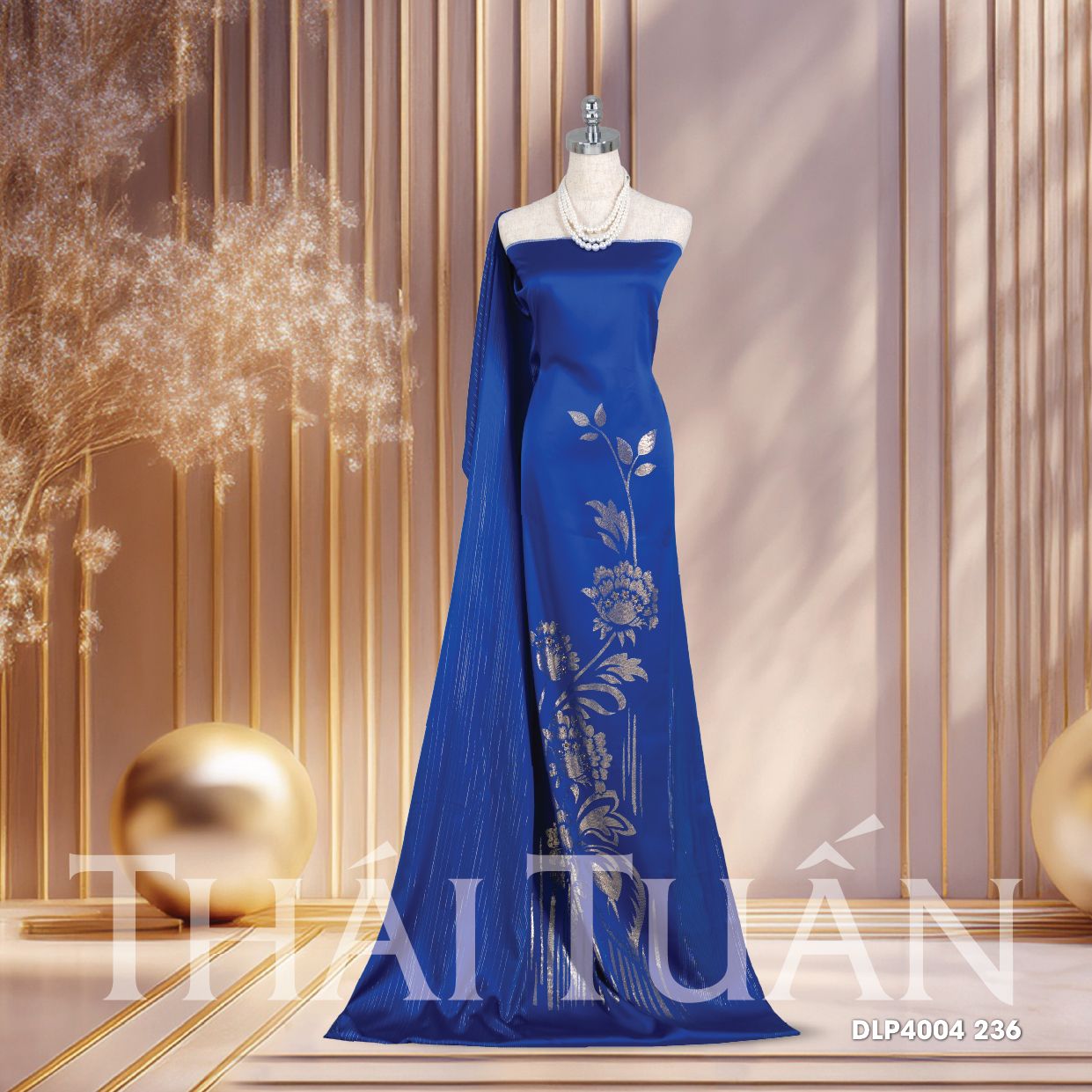 Vải Áo Dài Premium Kháng Khuẩn Khổ 1m50 x Dài 2m3 DLP4004236