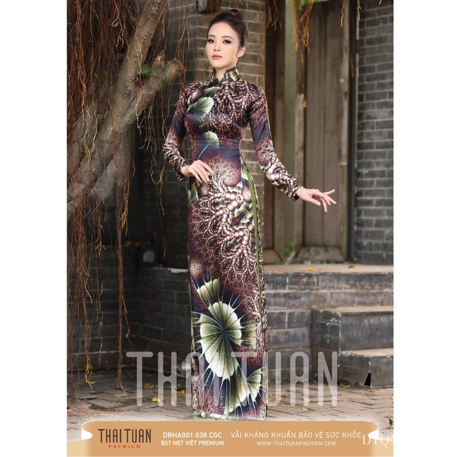DRH001038CGC Vải Áo Dài Cao Cấp Thái Tuấn Khổ 1m50 x 2m3