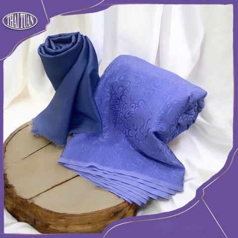 DSTN003018 Vải Gấm Tằm Hoa Co Giãn Khổ 1m15