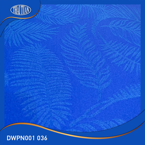 DWPN001036 Vải Gấm Thu Phong Co Giãn Màu Xanh Dương Khổ 1m15 x 2m5