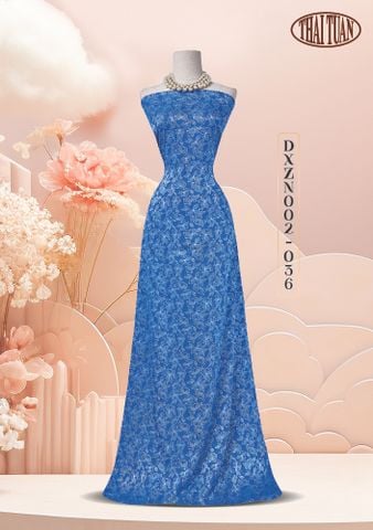 Vải Gấm Thượng Uyển Màu Xanh Khổ 1m15 x 2m5 DXZN002036