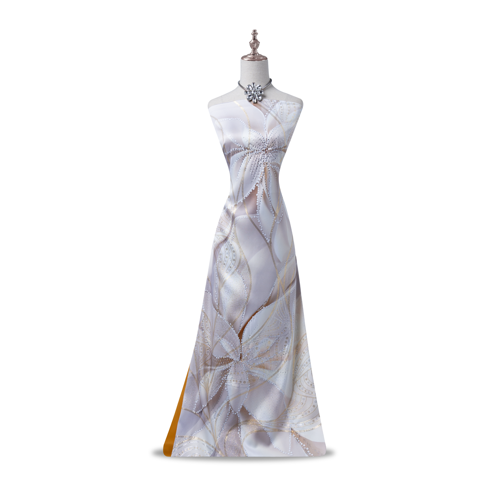 Vải Vạn Hoa Kim Tuyến Cao Cấp 1m50 x 2m3 DYN6001S85IU0