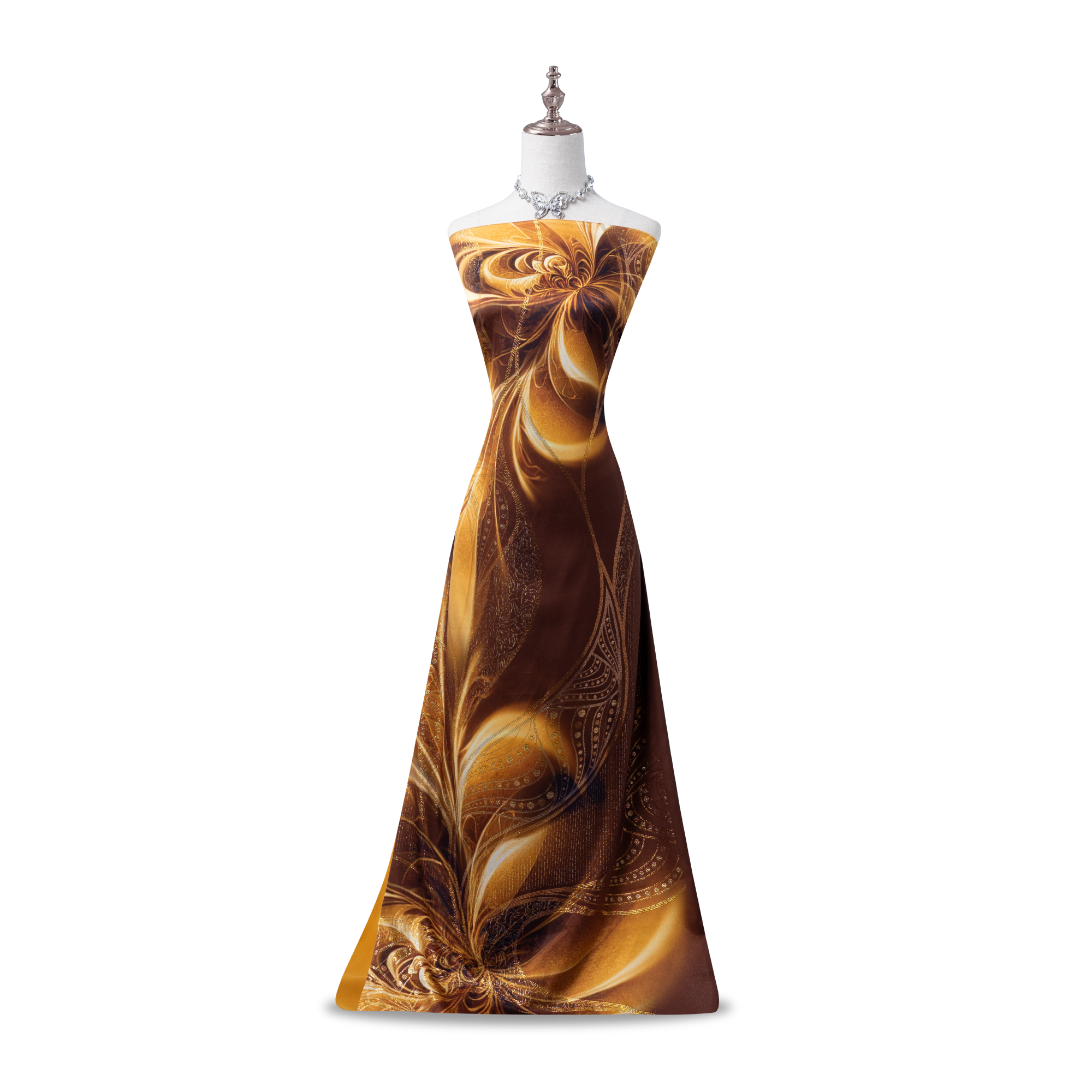 Vải Vạn Hoa Kim Tuyến Cao Cấp 1m50 x 2m3 DYNA001237ITZ