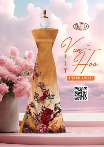 Vải Vạn Hoa Kim Tuyến Cao Cấp 1m50 x 2m3 DYPA001078ITY