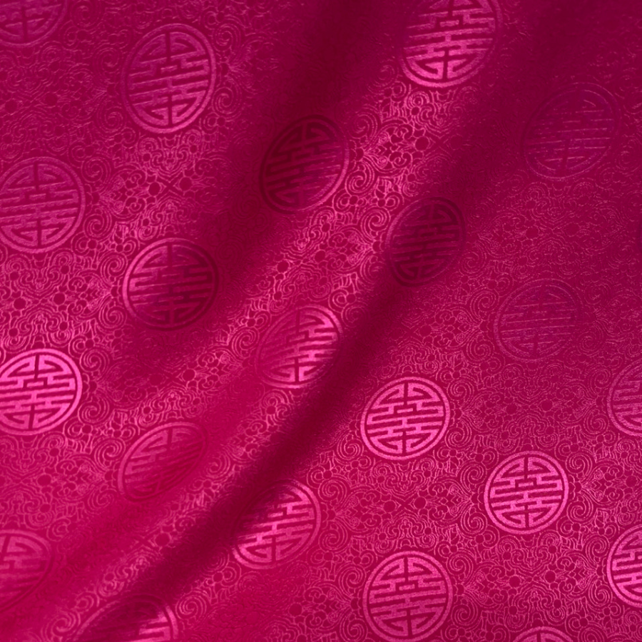 Vải Tơ Tằm Hai Tone Cao Cấp Màu Hồng Khổ 1m15 x Dài 2m4 DYVN02262A