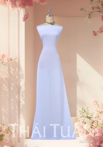 DZIN001101 Vải Gấm Hoa Văn Chữ Cái Màu Trắng Sữa Khổ 1m15 x 2m2