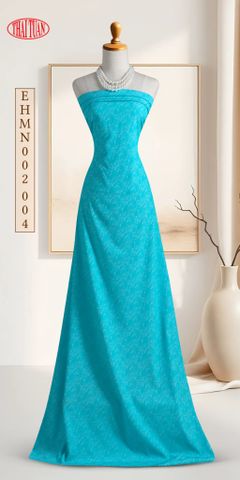 Vải Gấm Hoa Co Giãn Màu Xanh Khổ 1m15 x 2m5 EHMN002004