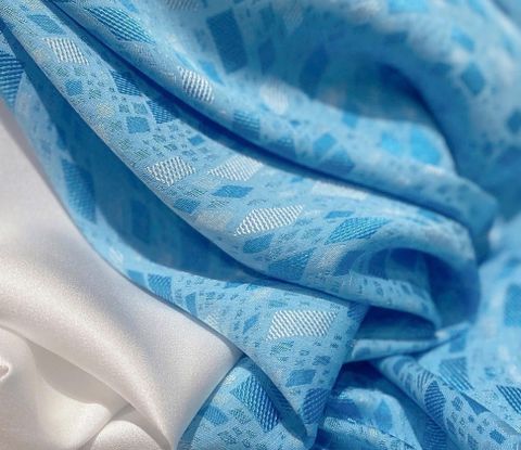 EHVN001005 Vải Gấm Hoa Co Giãn Khổ 1m15