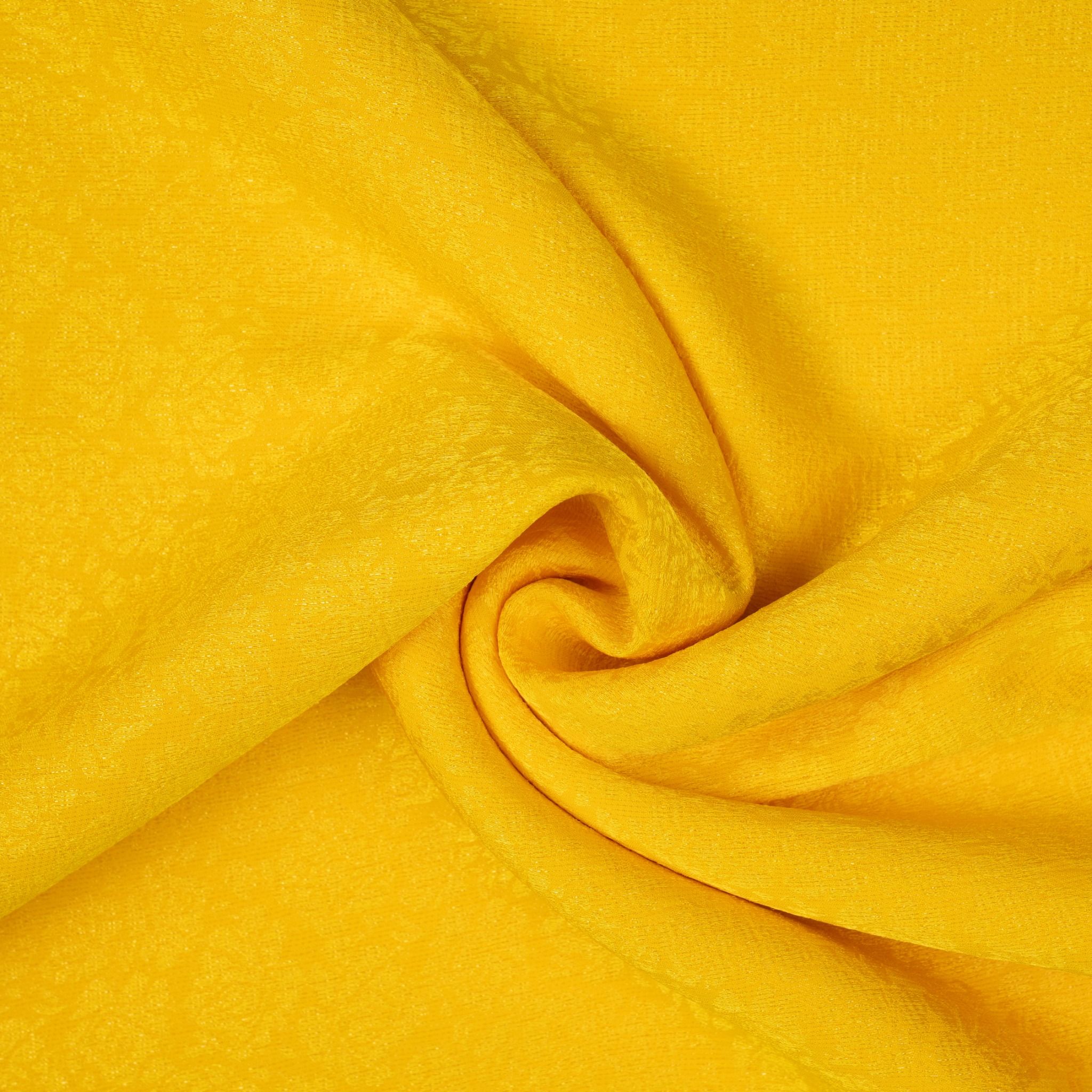 EIBN003302 Vải Gấm Hoa Co Giãn Màu Vàng Khổ 1m15 x 2m5