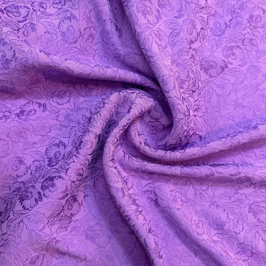 Vải Gấm Màu Tím Khổ 1m5 x 2m EKCL002026