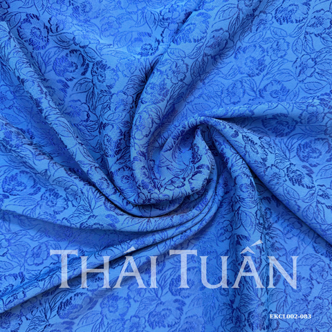 Vải Gấm Màu Xanh Khổ 1m5 x 2m EKCL002083